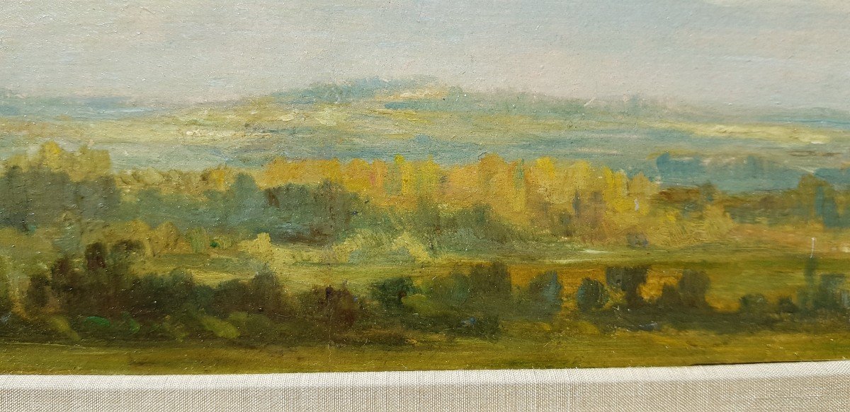 Théodore ROUSSEAU - Vue panoramique - 1830 - Certificat-photo-4
