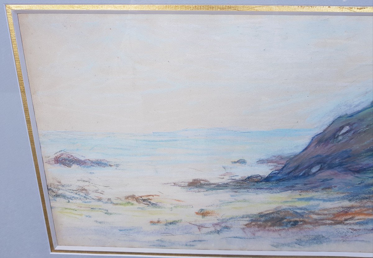 Schuffenecker - Pont Aven School - Pastel - Seaside-photo-4