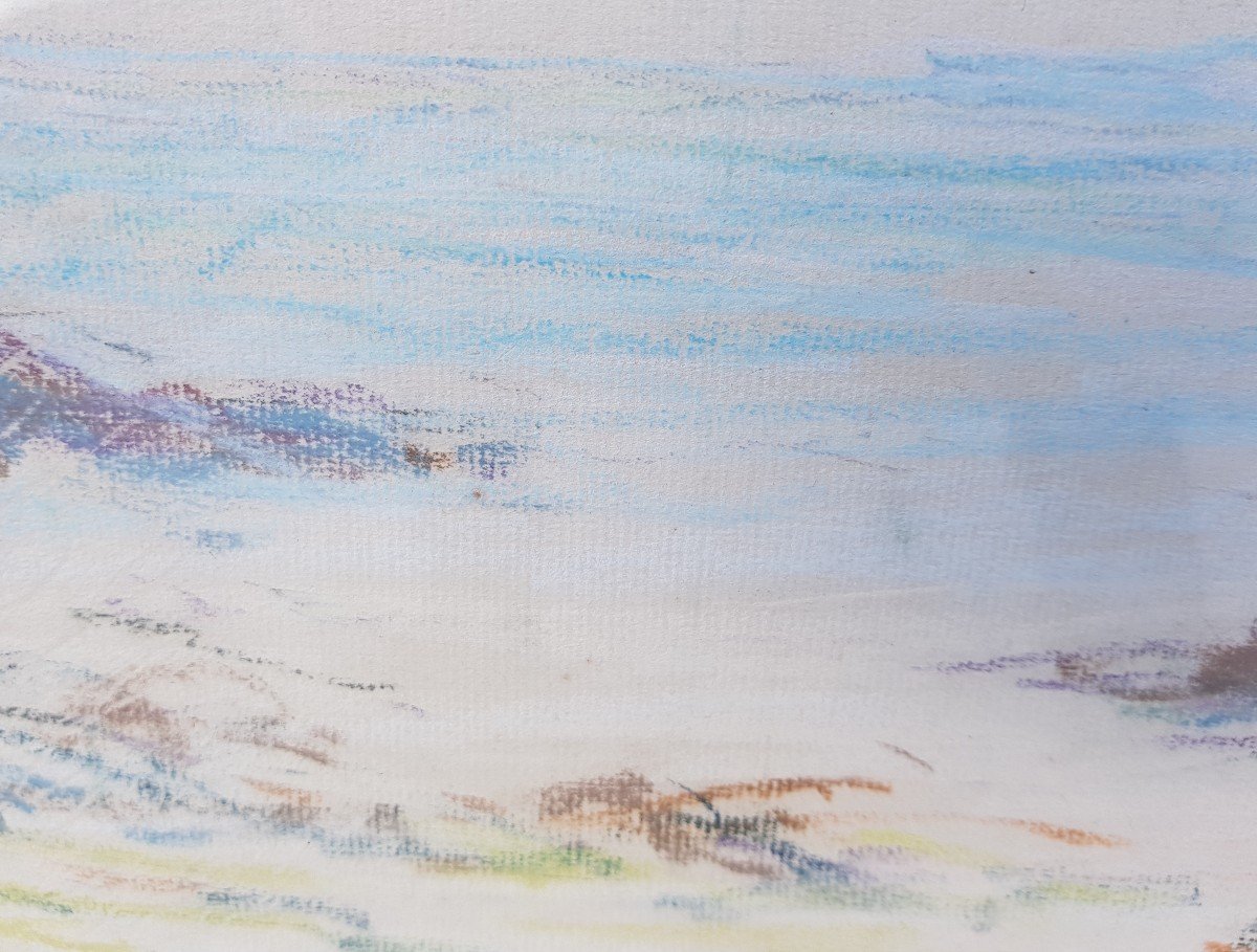 Schuffenecker - Pont Aven School - Pastel - Seaside-photo-1