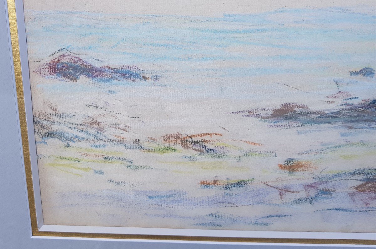 Schuffenecker - Pont Aven School - Pastel - Seaside-photo-5