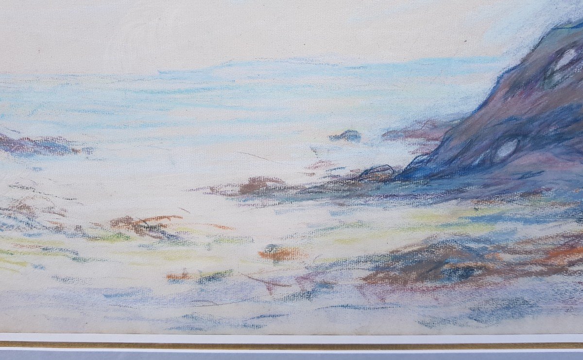 Schuffenecker - Pont Aven School - Pastel - Seaside-photo-8