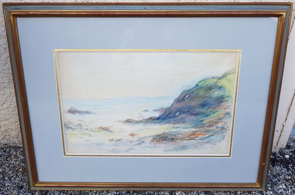 Schuffenecker - Pont Aven School - Pastel - Seaside