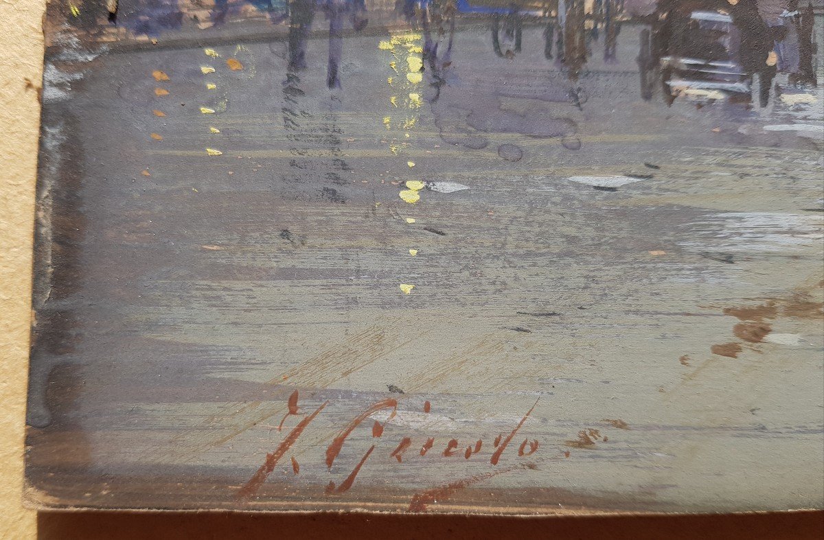 GALIEN LALOUE - Gouache - Elégantes à PARIS-photo-5