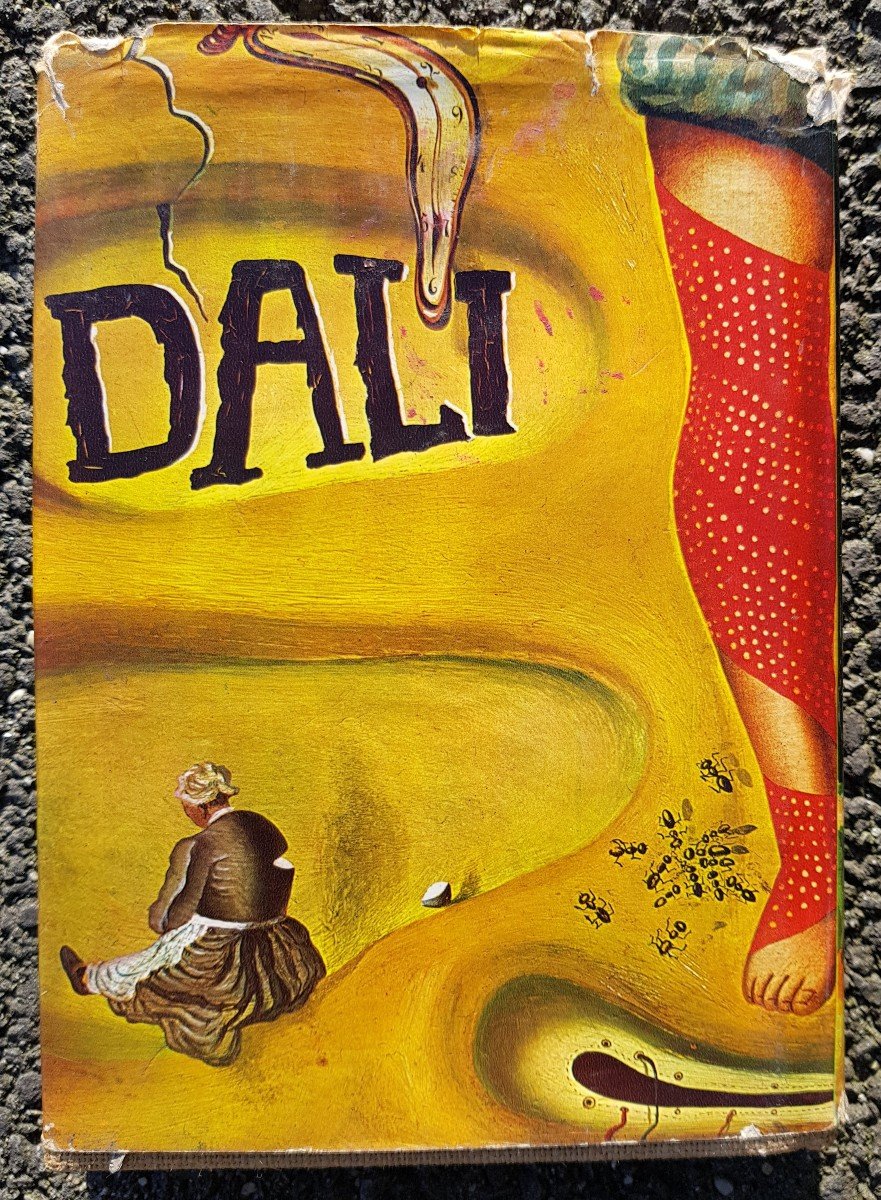 DALI - Livre dédicacé - Dessin - 1971-photo-1