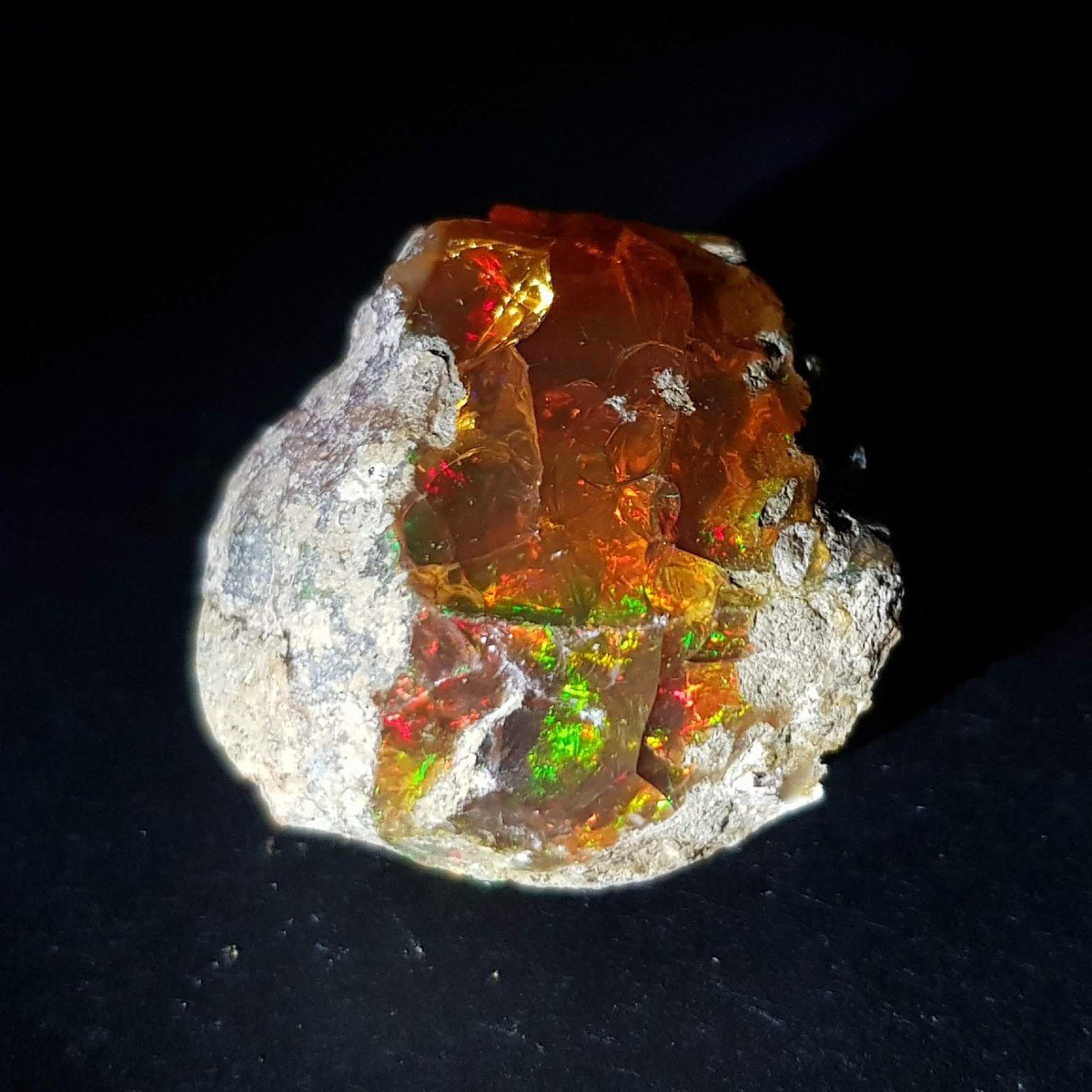 Large Precious Opal - 3.5 Cms - 18 Grs -photo-3