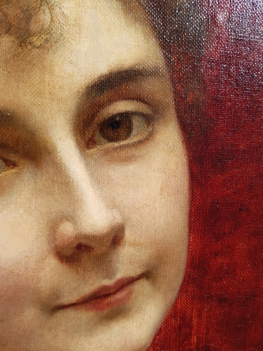 Chantron - Oil On Canvas - 1884 - Woman Portrait-photo-8