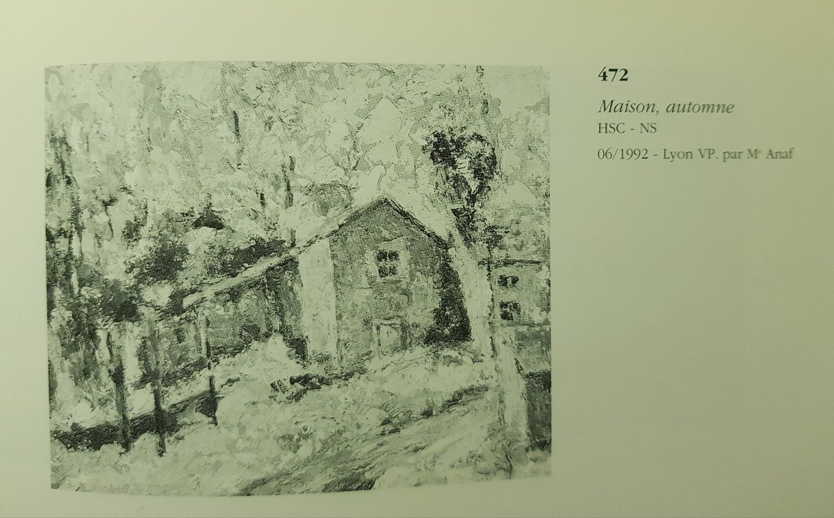 Victor CHARRETON - Maison en automne - Catalogue raisonné-photo-8