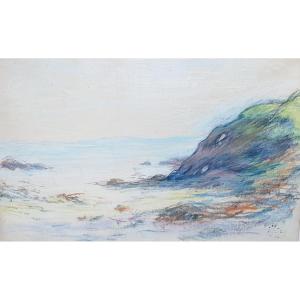 SCHUFFENECKER - Grand pastel - Ecole de Pont Aven