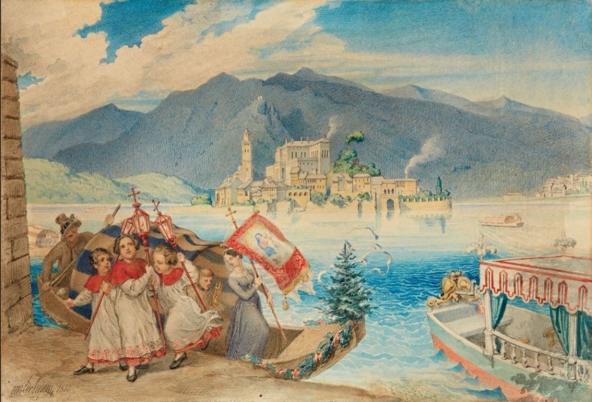 Lago Maggiore De Schnorr Von Carolsfeld, 1851