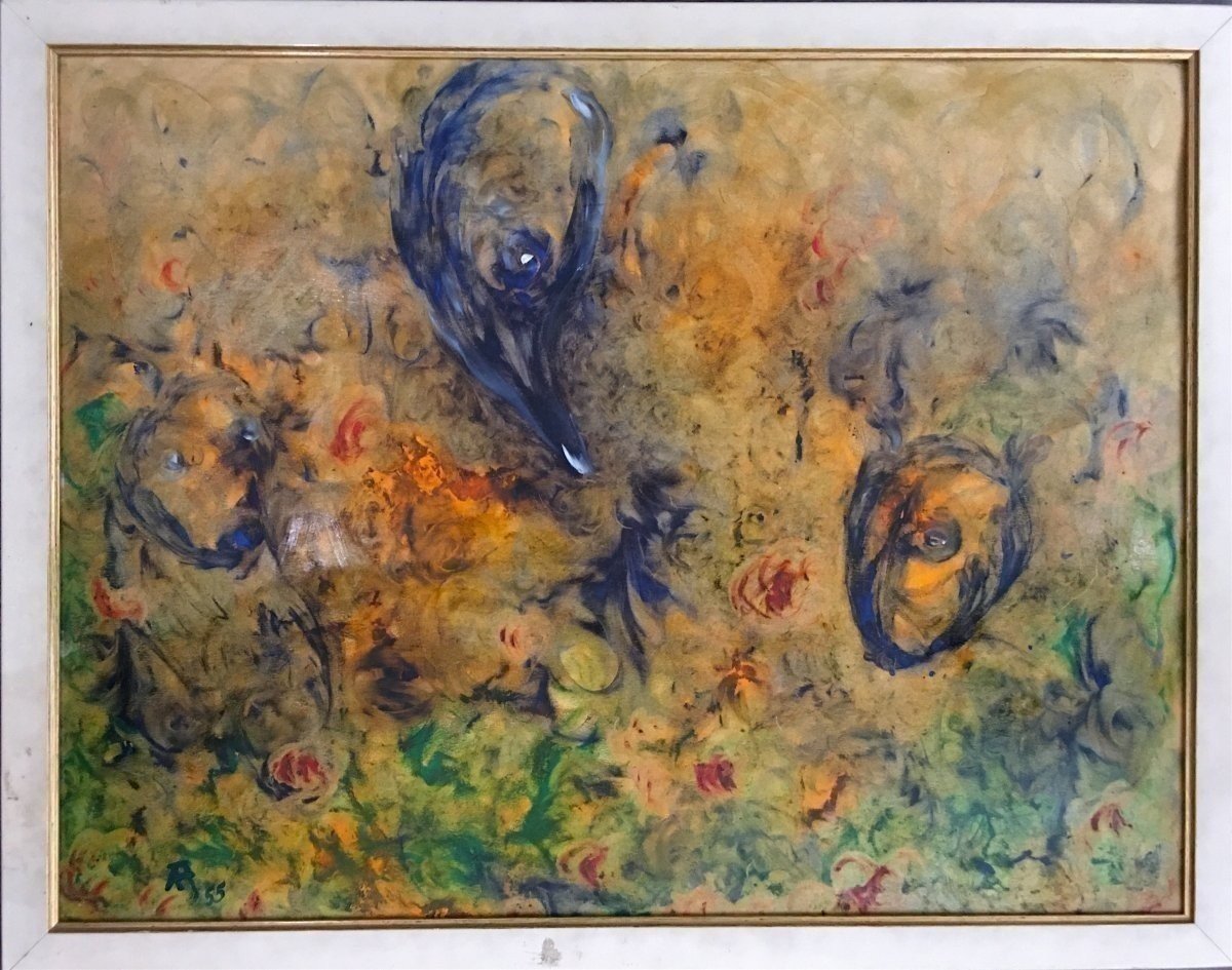 Paysage Fantastique d'Affandi, Indonésien