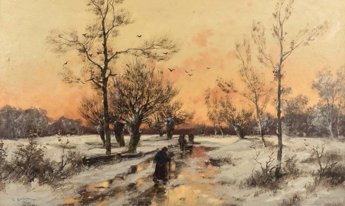 Winter Landscape By Kaufmann