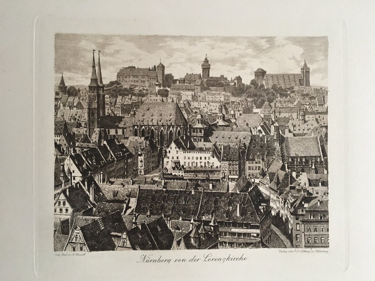 Portfolio De Lithographies De Nuremberg (Bruck, Mispagel, Schöne, Schulz.)-photo-4