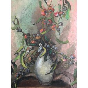 Nature Morte, Eucalyptus, Peintre Femme