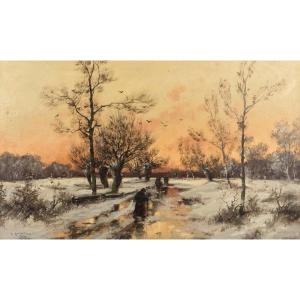 Paysage d'Hiver Par Kaufmann