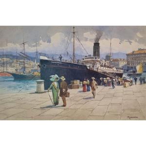 Artiste Italien Vers 1910 (trieste)