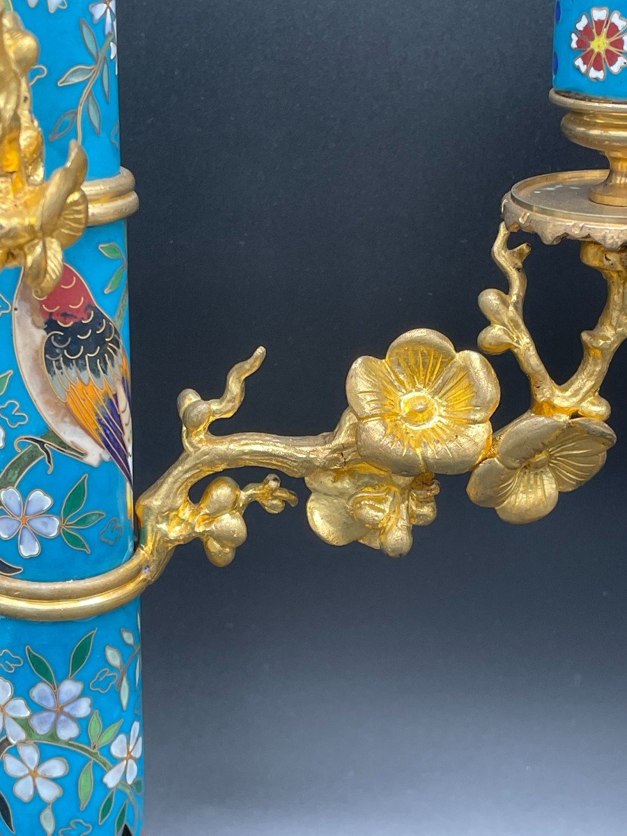 Garniture de cheminée de Lievre Edouard (1828-1886) Pour l'Escalier De Cristal (1802-1923)   -photo-5