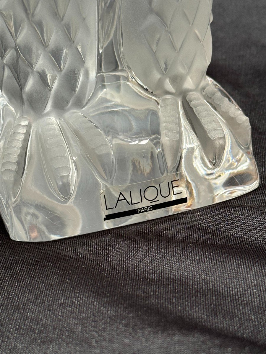 Aigle Impérial En Cristal De Lalique  -photo-4