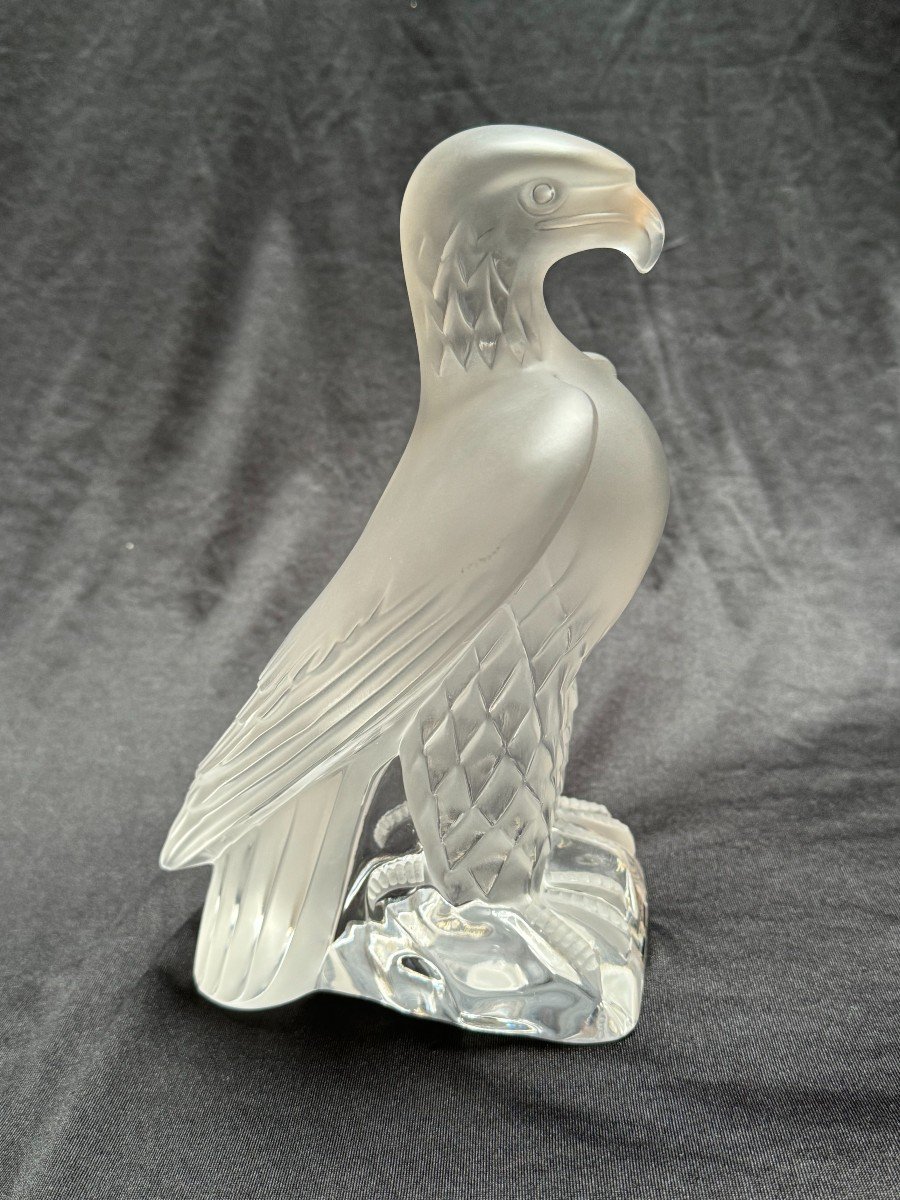 Aigle Impérial En Cristal De Lalique  -photo-4