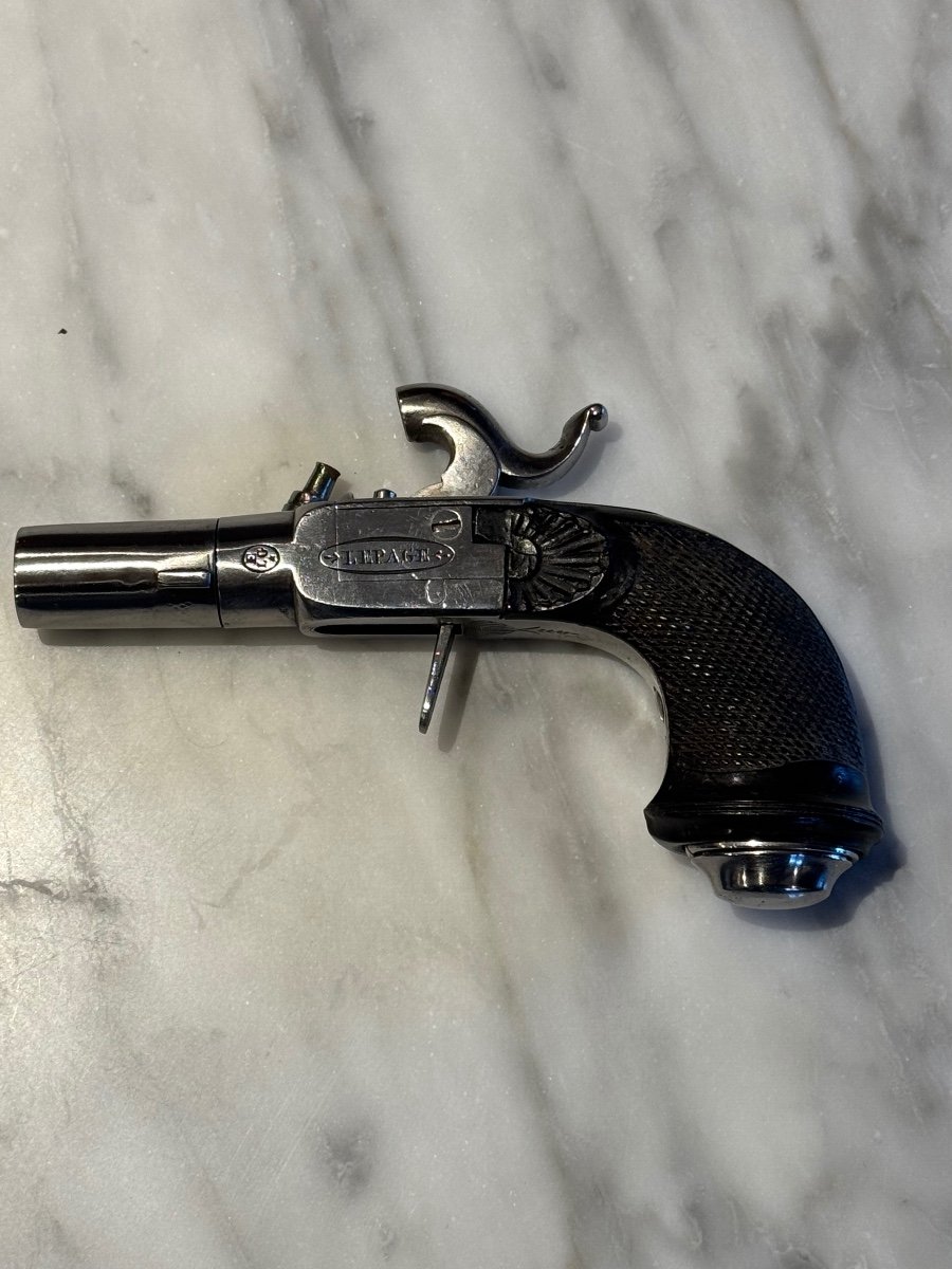 Piston Handgun By Lepage Paris Circa 1840-50-photo-7