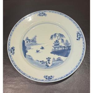 18th Century Porcelain Plate From The East India Company 