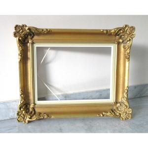 Louis XV Style Golden Frame