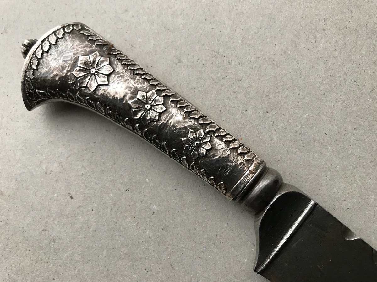 Silver Ottoman Dagger / Knife-photo-2