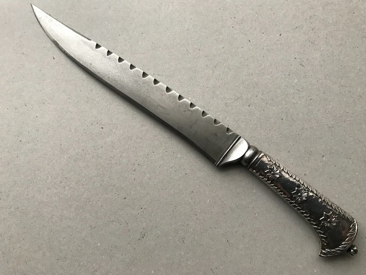 Silver Ottoman Dagger / Knife-photo-4