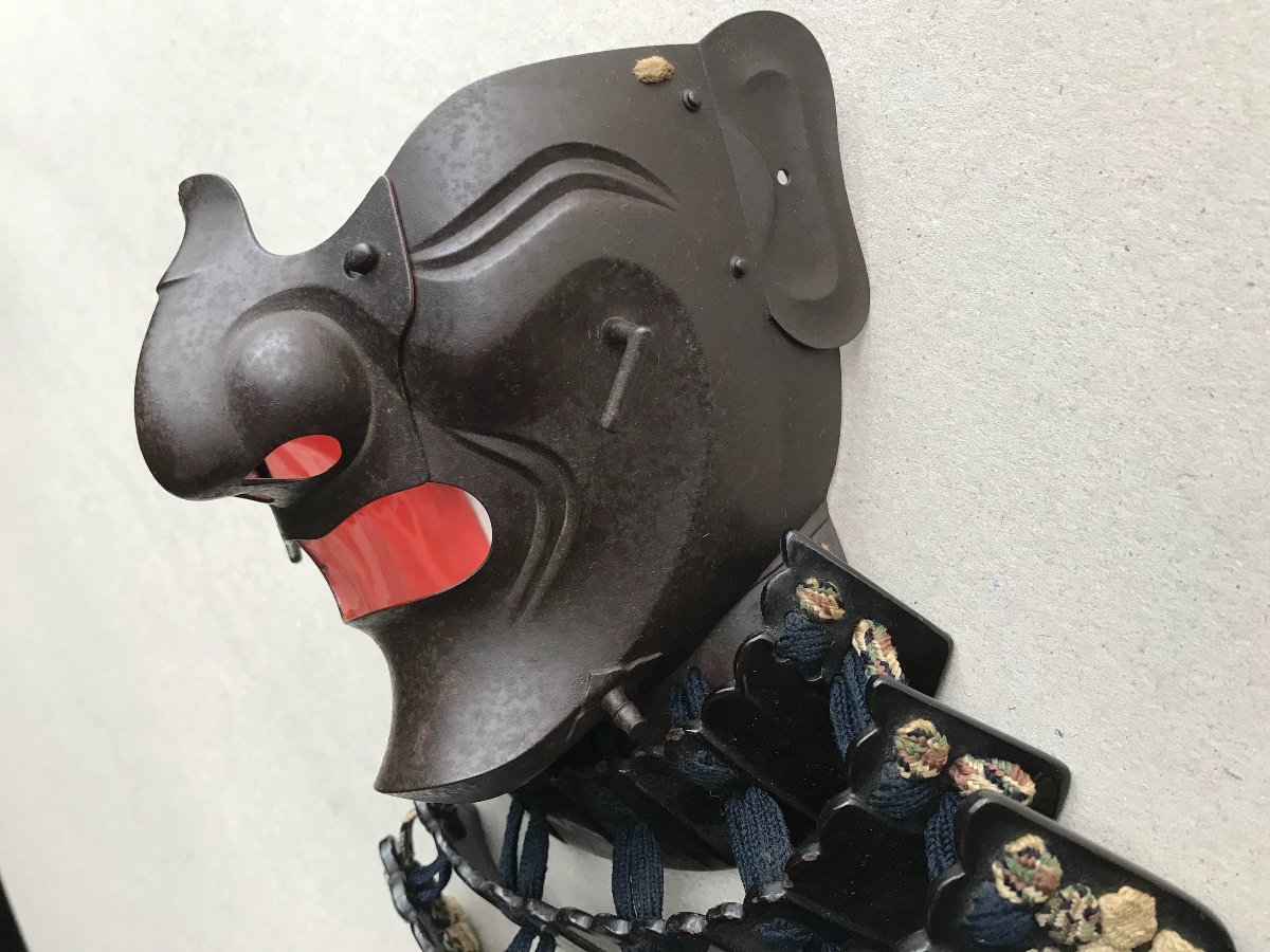 Russet Iron Mempo / Samurai Mask-photo-1