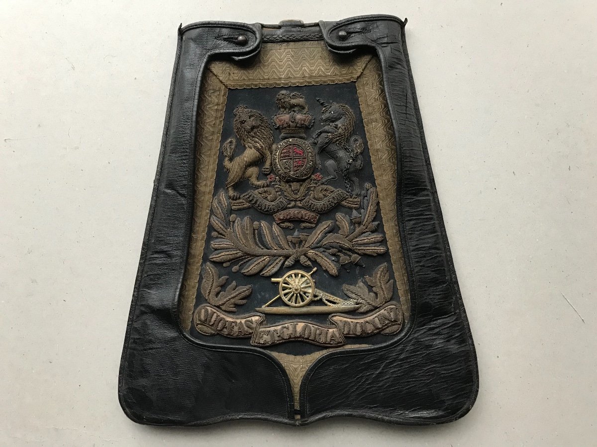 English Sabretache  For Victorian Artillery Officer