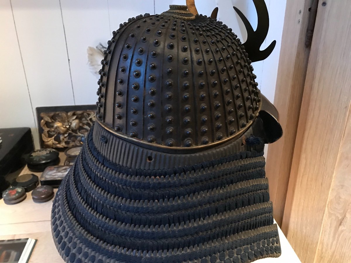 Casque Kabuto De Samurai de type Zaboshi-photo-1