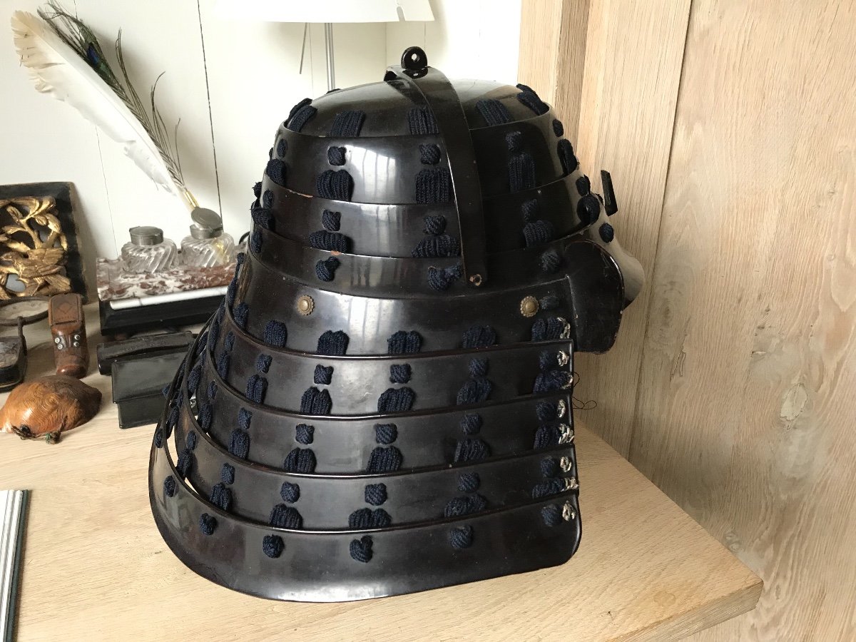 Casque De Samurai De Type Tatami-photo-1