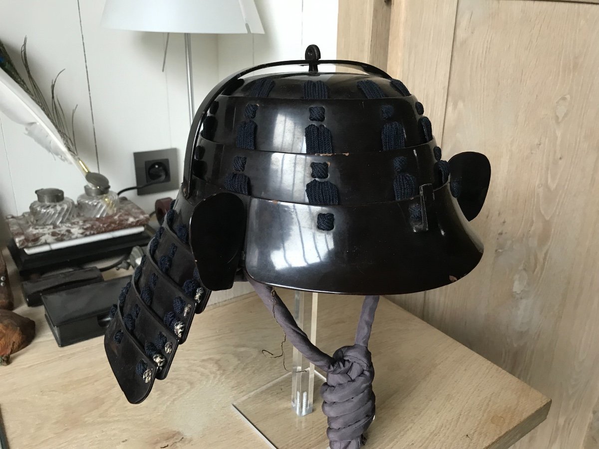 Casque De Samurai De Type Tatami-photo-2