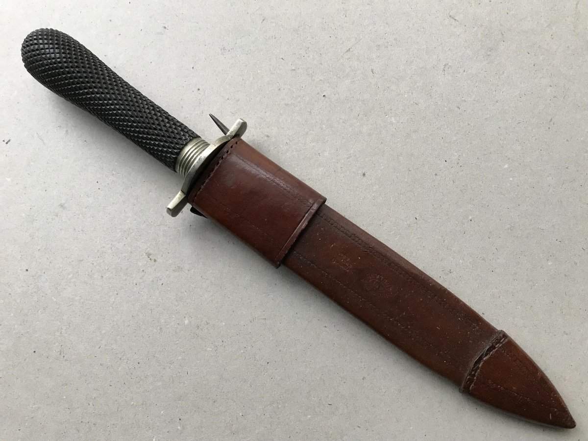 English Bowie Knife Signed By George Butler