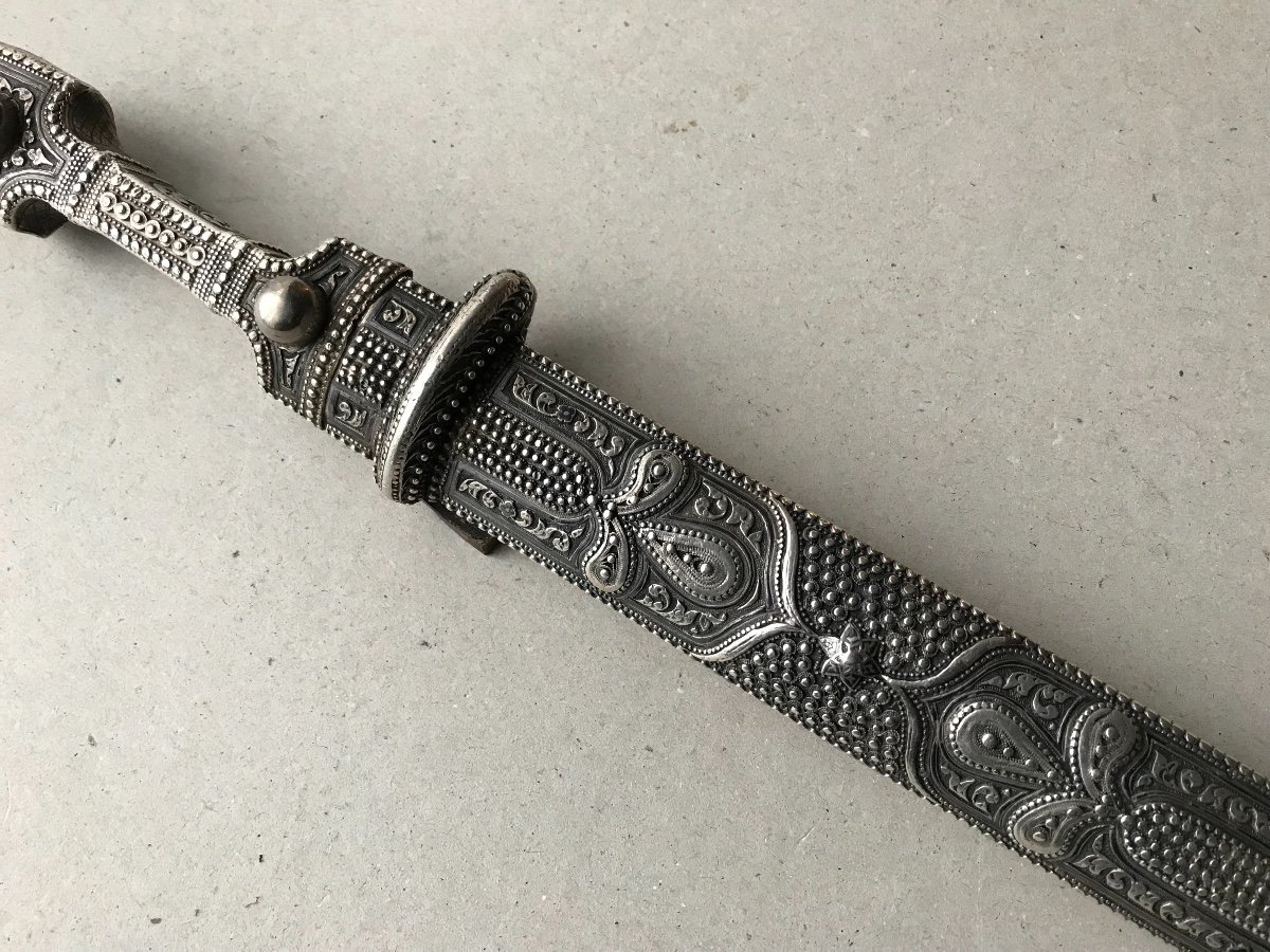 Kindjahl Dagger In Sterling Silver-photo-3