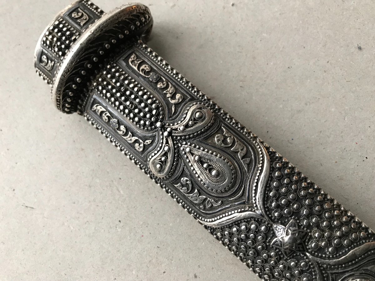 Kindjahl Dagger In Sterling Silver-photo-7