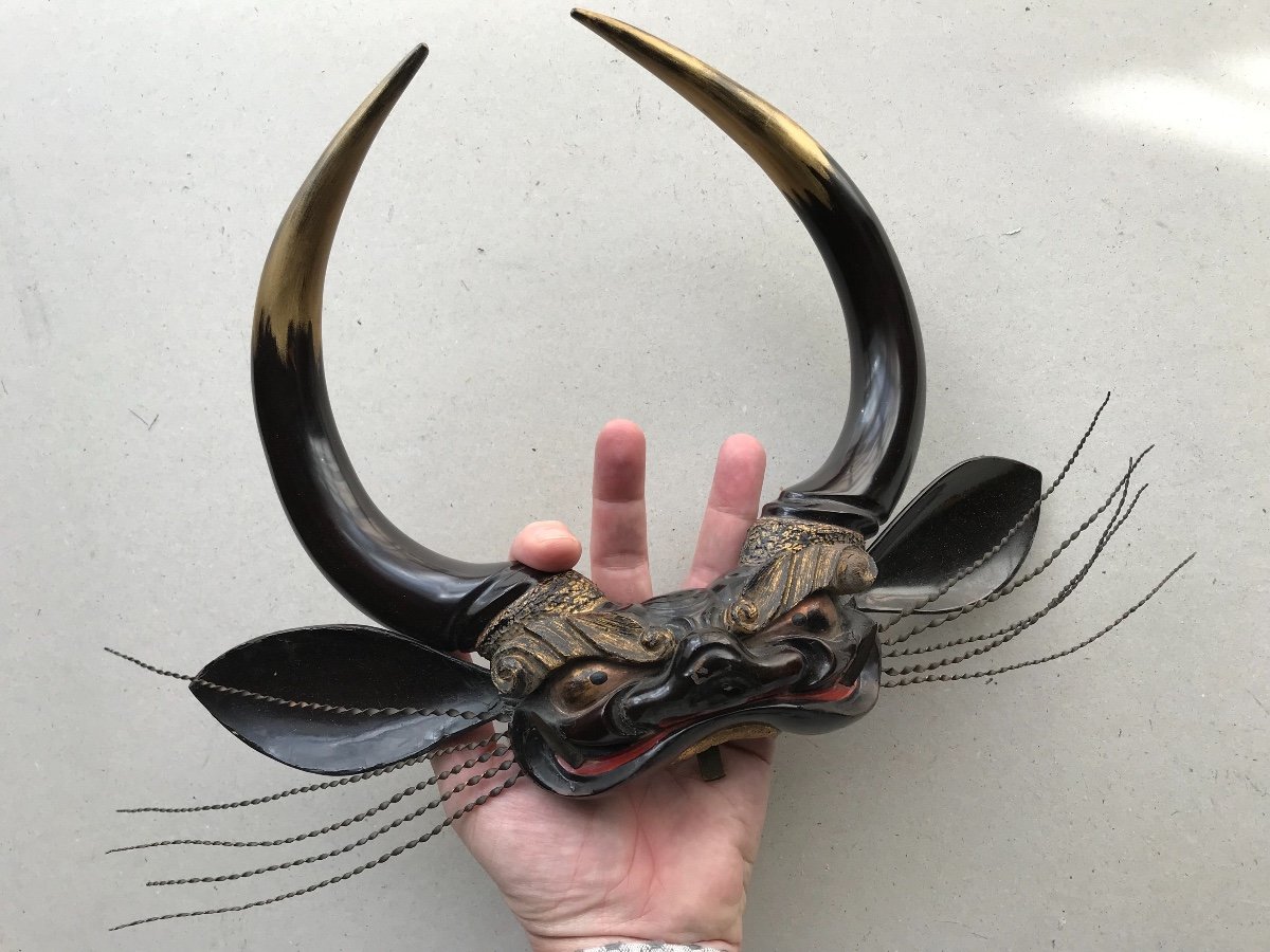 Very Large Maedate For Samurai Helmet-photo-7