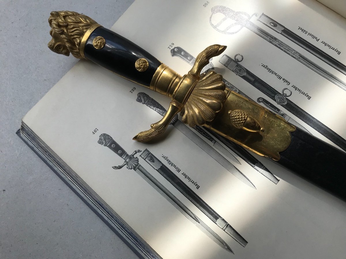 Bavarian Hunting Dagger From 1905-photo-2