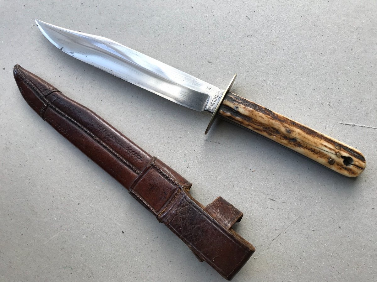 Small Belgian-made Bowie Knife-photo-4