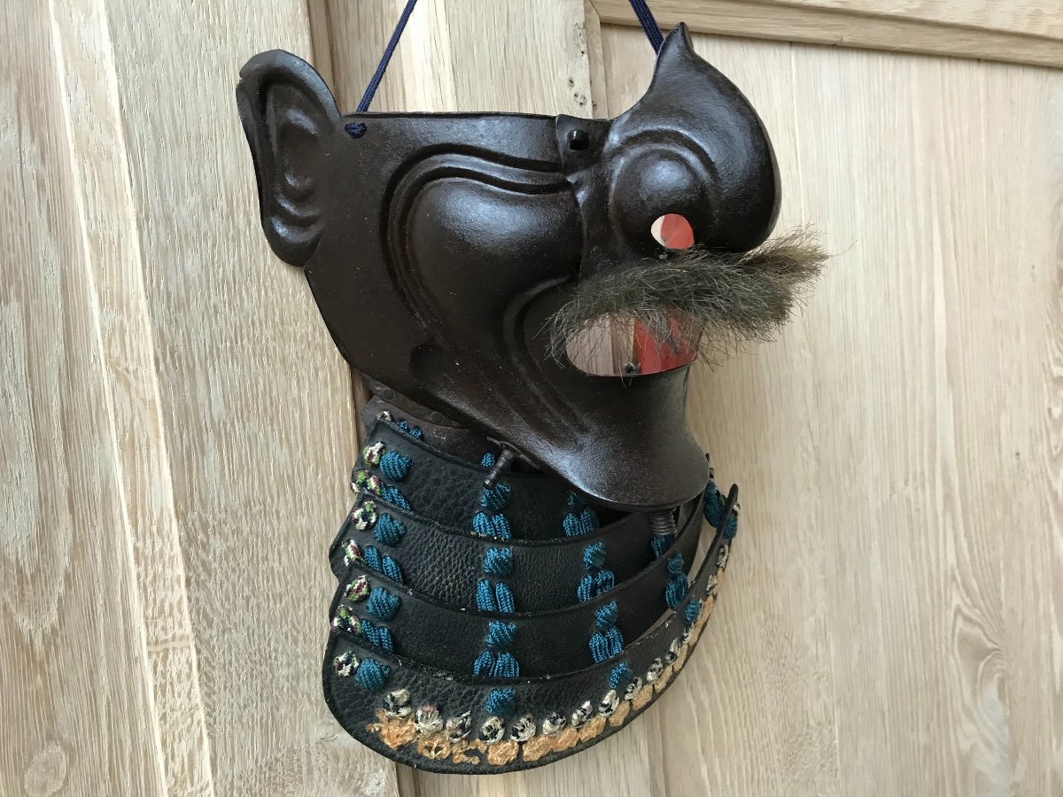 Menpo Mask For Samurai Armor-photo-2