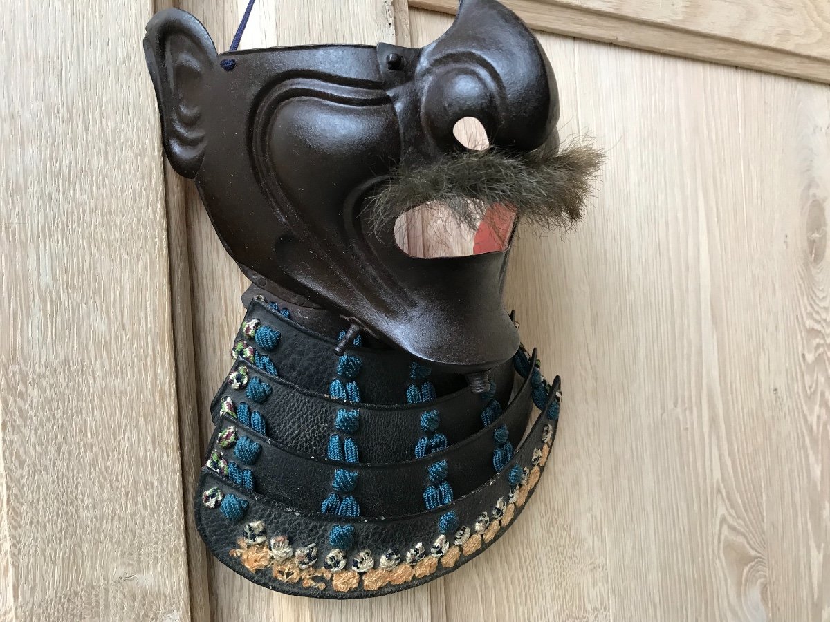 Menpo Mask For Samurai Armor-photo-4