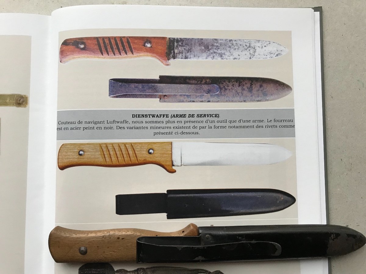 German Aviation Service And Combat Knife-photo-3