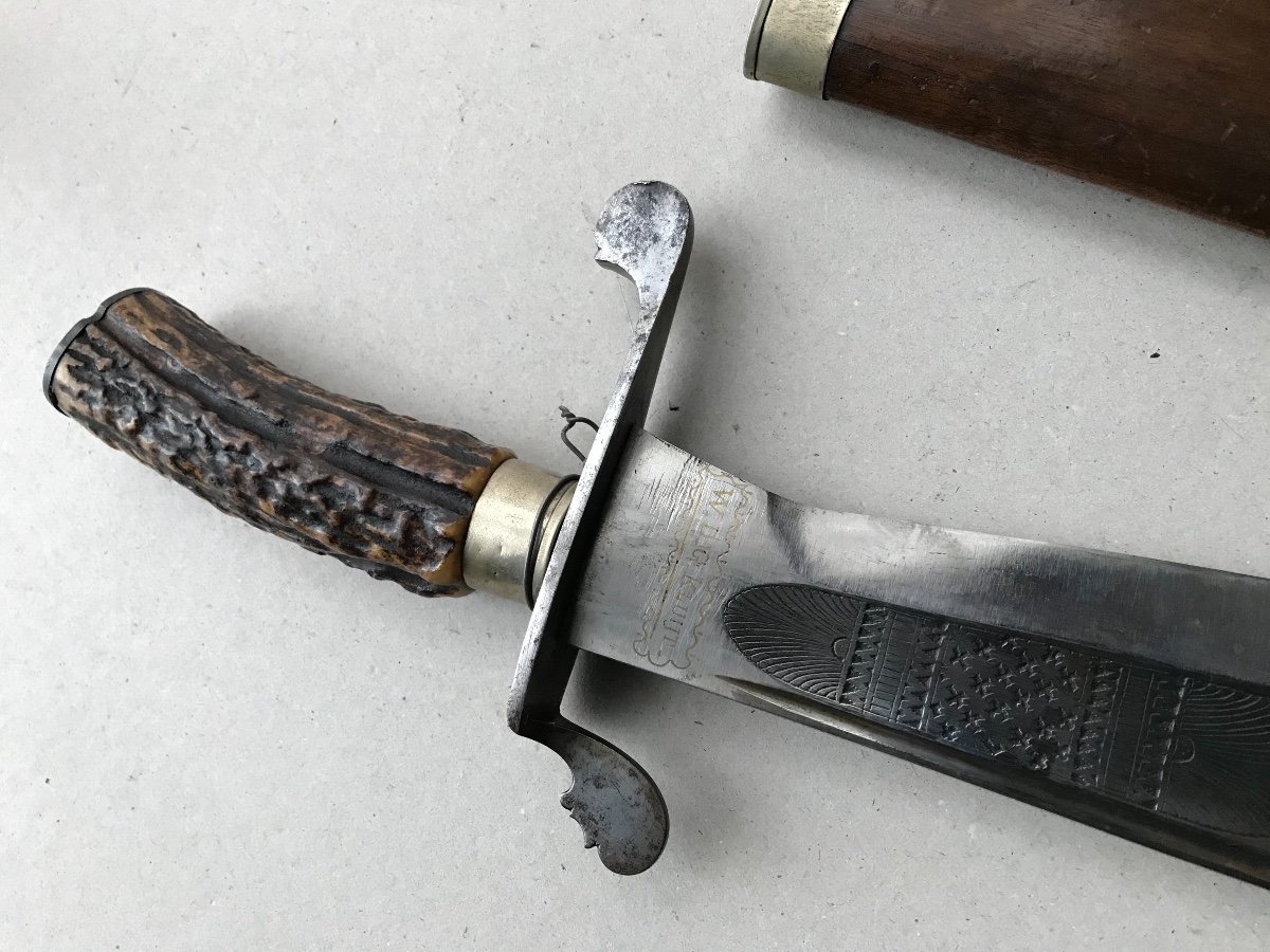 Large Colonial Knife / Dagger From Indonesia-photo-5