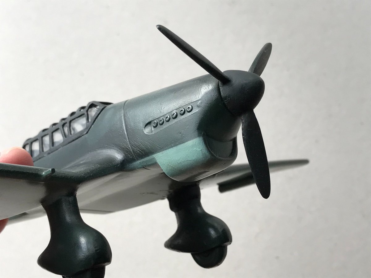  Modele en metal maquette avion Stuka epoque années 30-photo-6