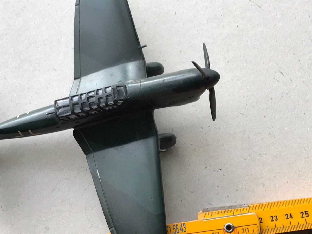  Modele en metal maquette avion Stuka epoque années 30-photo-8