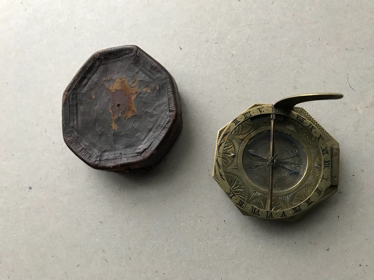 Augsburg Sundial In Original Box-photo-3