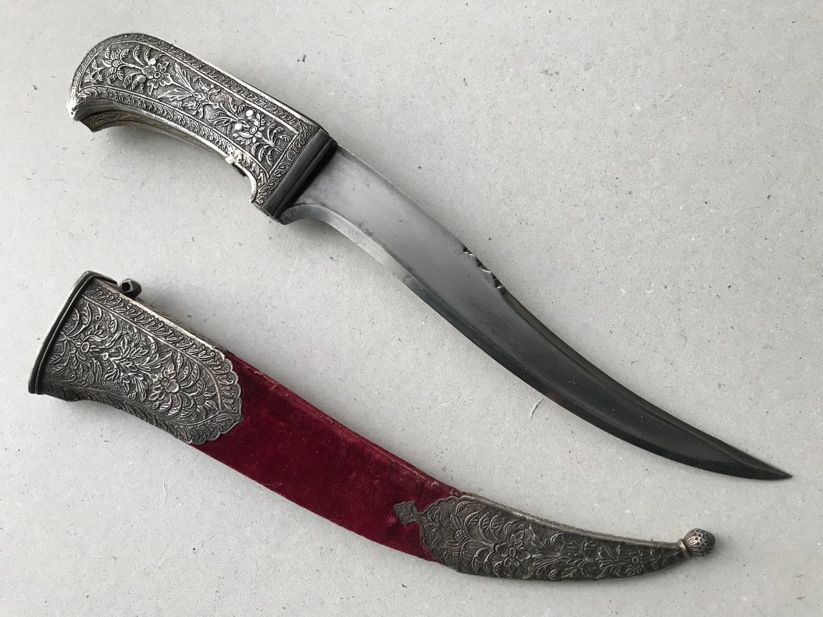 Sterling Silver Pesh Kabz Dagger