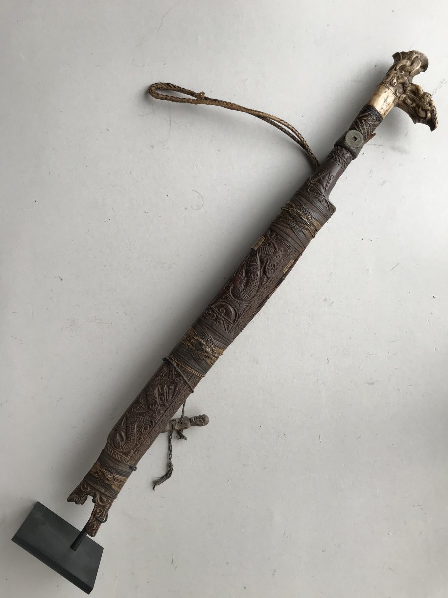 Dague/ Sabre Dayak - Mandau-photo-2