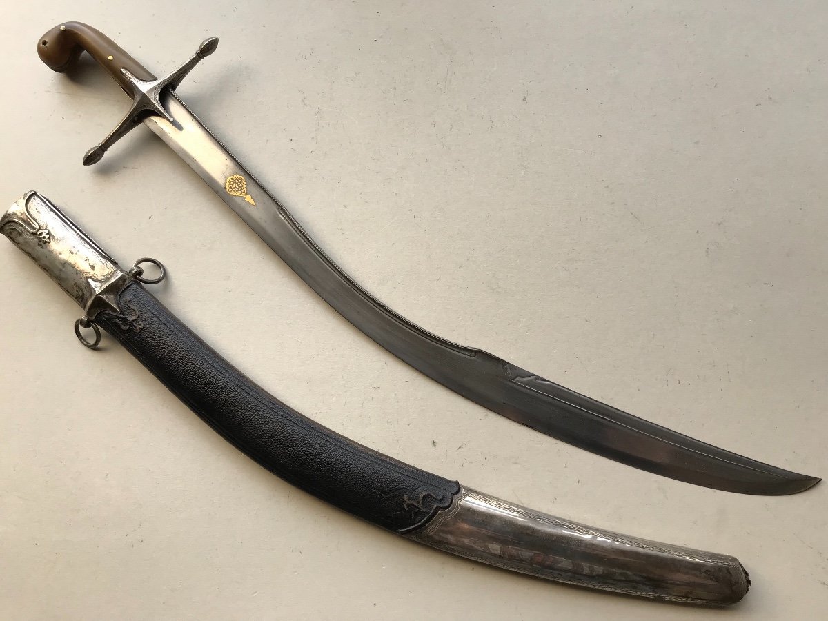 Silver Ottoman Kilij Sword -photo-1