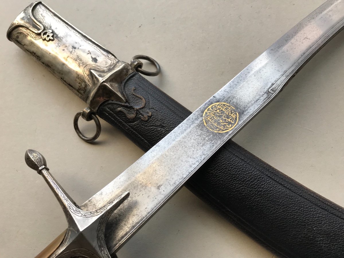 Silver Ottoman Kilij Sword -photo-5