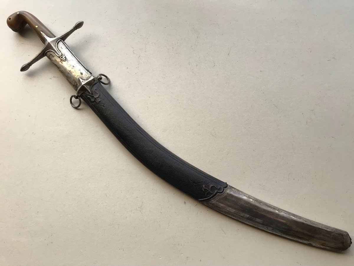 Silver Ottoman Kilij Sword 